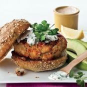 Crab Cake Burgers with Remoulade Sauce (B/S)
