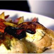 Chicken with Goat Cheese and Sun Dried Tomato