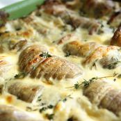 Cheese and Cream Baked Potatoes