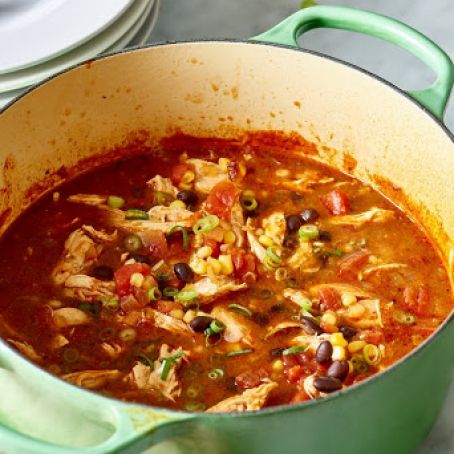 One Pot Chicken Taco Soup