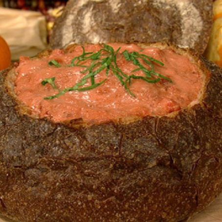 Chew:  Clinton Kelly's Creamy Tomato Soup