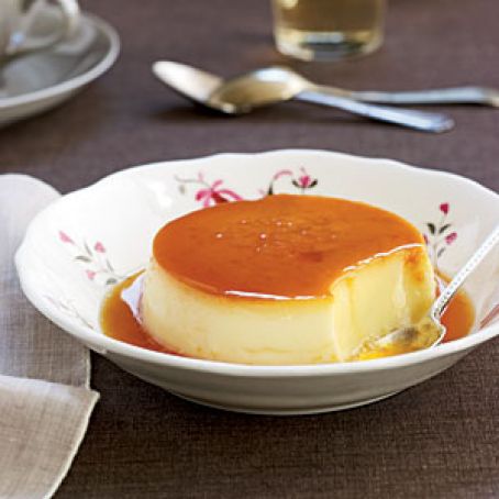 Cardamom-Coconut Creme Caramel