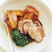 Glazed Pork Tenderloin with Pineapple