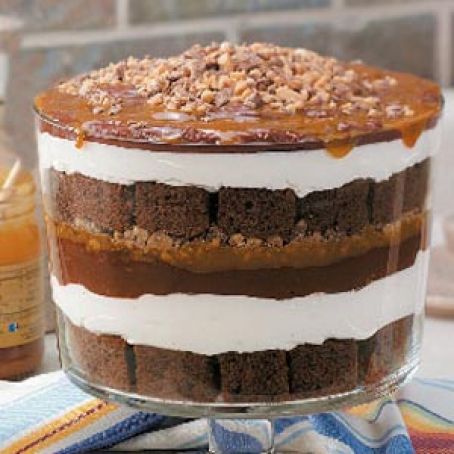 CARAMEL CHOCOLATE TRIFLE