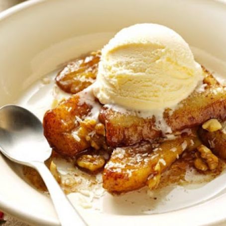Crock-Pot Bananas Foster