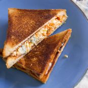 Buffalo Chicken Grilled Cheese Sandwich