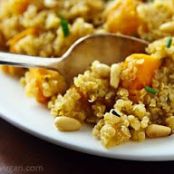 Lemony Quinoa with Butternut Squash