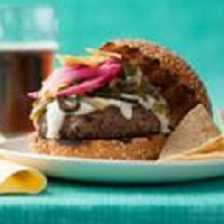 Throwdown's Green Chile Cheeseburgers