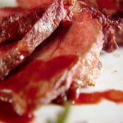 Beef With Red Wine Sauce