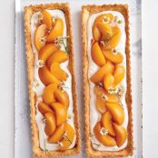 Chamomile-Peach Tarts