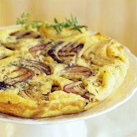 Grilled Onion Frittata