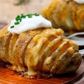 Scalloped Hasselback Potato
