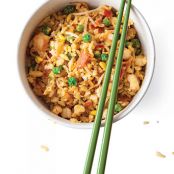 Bacon and Shrimp Fried Rice