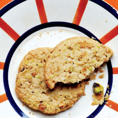 Oat and Pistachio Sandies