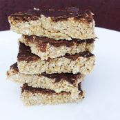 Dark Chocolate Coconut Oat Bars