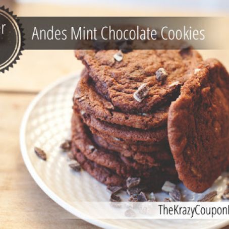 Scrumptious Andes Mint Chocolate Cookies