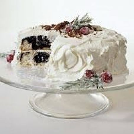 White Chocolate Snowdrift Cake