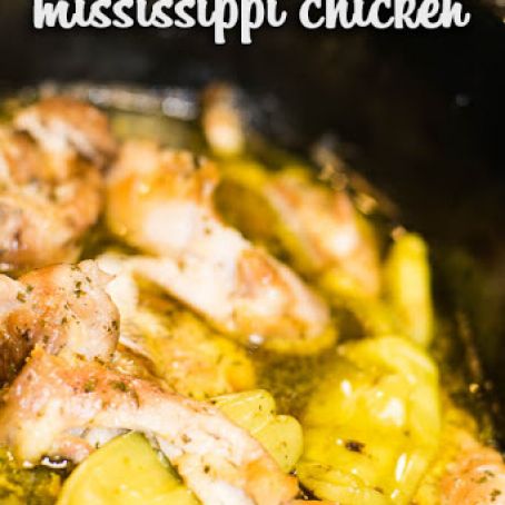 Crockpot Mississippi Chicken Thighs