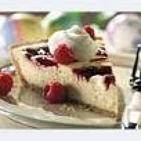 Raspberry Swirl Cheesecake
