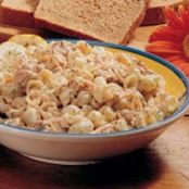 Tuna Pasta Salad with Carrot and Dill