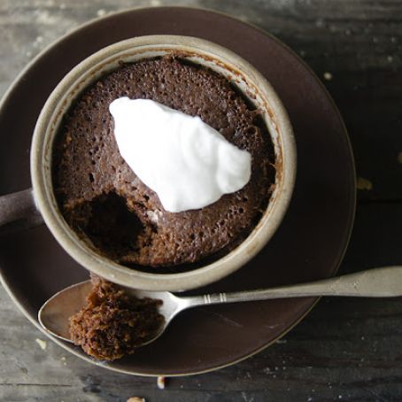Two Minute Chocolate Cake