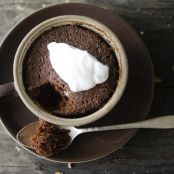 Two Minute Chocolate Cake