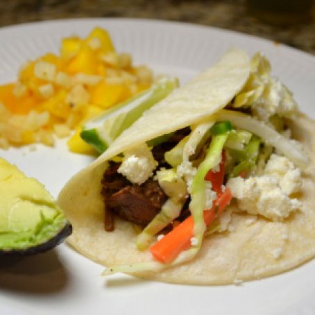 Shredded Beef Tacos (Carne Deshebrada)