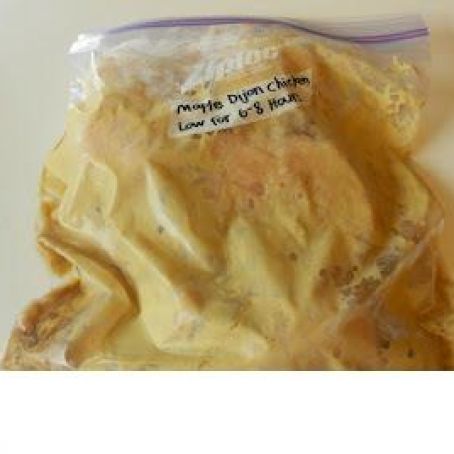 Maple Dijon Glazed Chicken