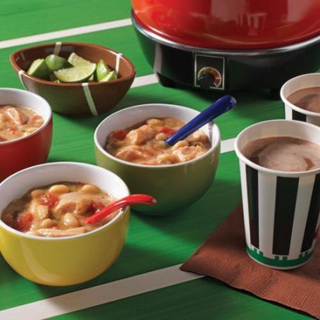 Slow Cooker White Chicken Chili