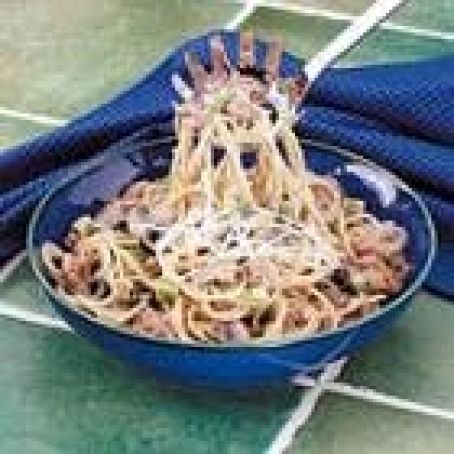 Italian Sausage with Spaghetti