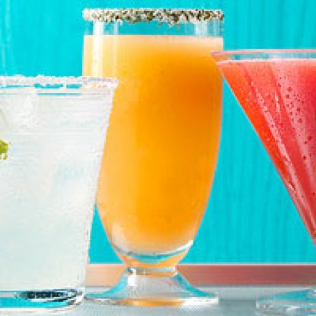 Peach-Basil Margarita