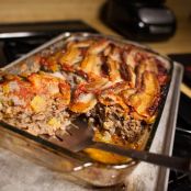 Paleo Meatloaf with Bison and Bacon