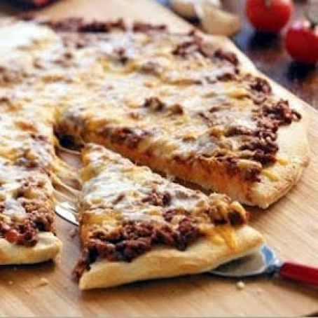 Sloppy Joe Pizza