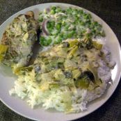 Creamy Pork Chops with Dijon/Leek Sauce