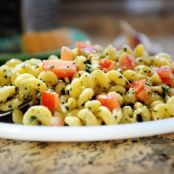 Pasta with Pesto Cream Sauce - Pioneer Woman