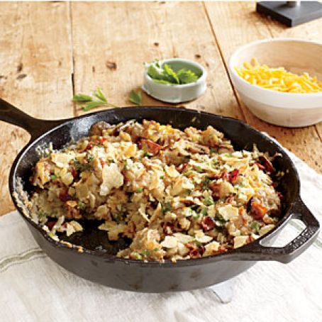 Creamy, Cheesy Double-Potato Hash Brown Casserole