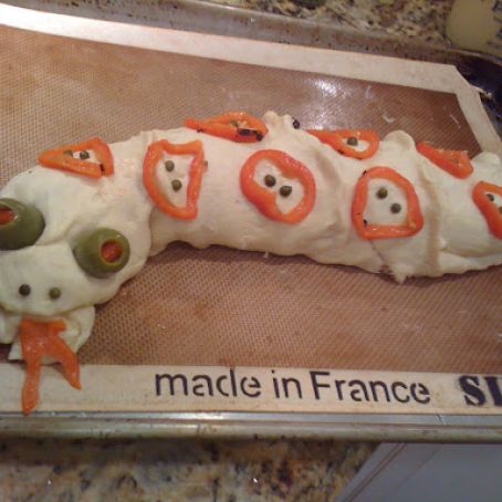 Sandwich: Snake for Halloween
