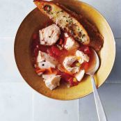 Fish Stew with Herbed Toasts