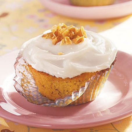 Banana Cupcakes with Cream Cheese Frosting -- Cooking Light
