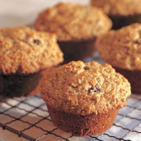 HONEY RAISIN BRAN MUFFINS