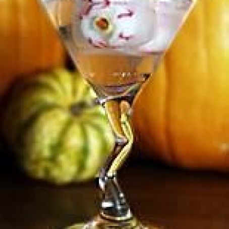 Eyeball Martinis for Halloween