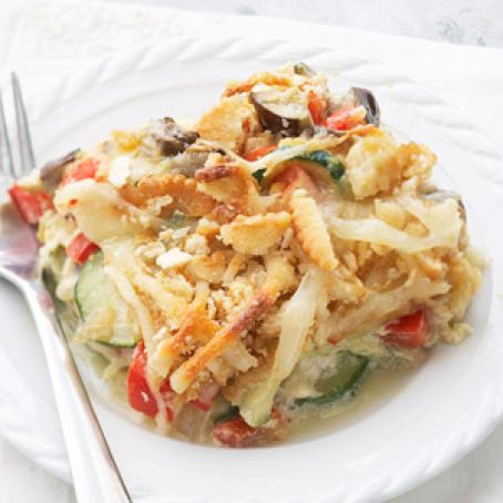 Zucchini and Eggplant Bake