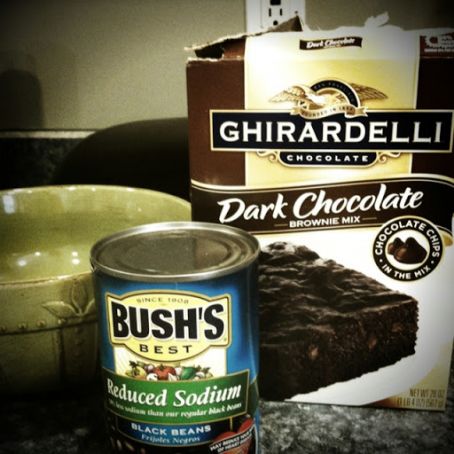 BLACK BEAN BROWNIES  ;)