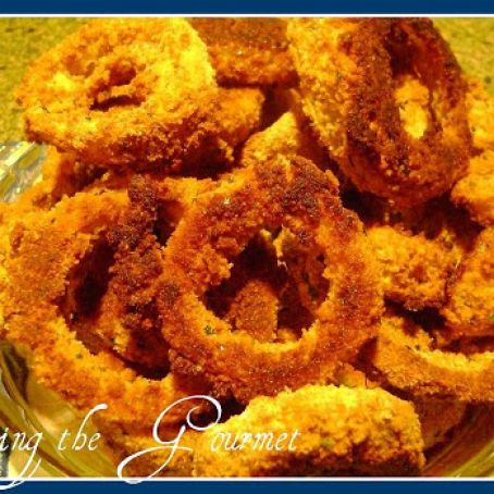 Oven Fried Onion Rings