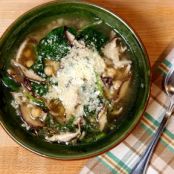 Hearty Spinach and Chickpea Soup