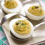Deviled Eggs Mediterranean