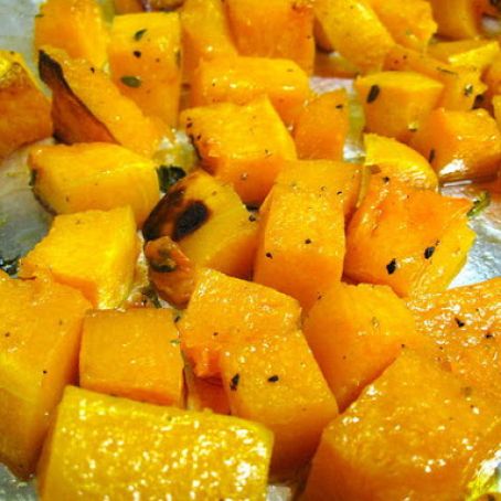 Roasted Butternut Squash with Sage