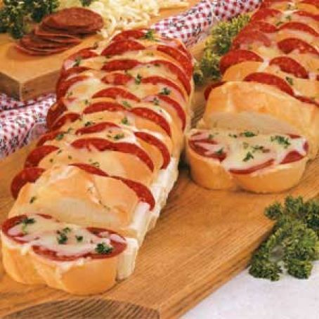 2002 Mozzarella Pepperoni Bread
