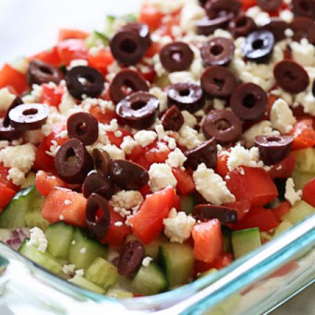 7 Layer Greek Dip