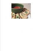 Cheesy Spinach and Bacon Bread